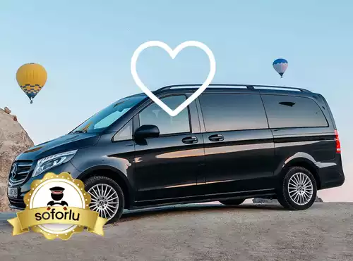 VIP tasarım şoförlü Mercedes Vito kiralayın